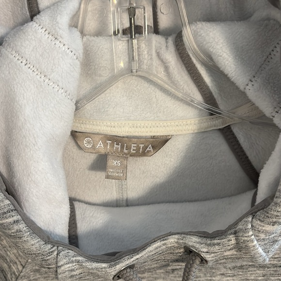 NWOT Athleta Victory Sweatshirt Dress Top - Picture 3 of 7